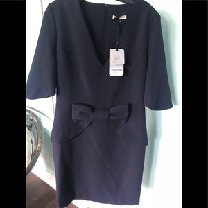 Navy Blue Boutique Dress Size 10